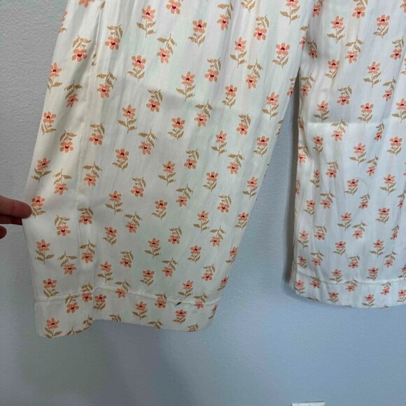 Free People Intimately First Choice Lounge Pant Comfy Wrap-Front Floral Size XL - Picture 7 of 15